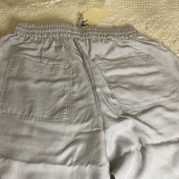 NWT Industry Republic Clothing drawstring light grey cargo pants size S/P - Picture 6 of 11